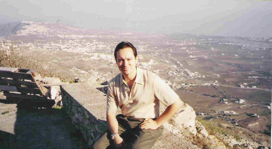 Dave travels to Santorini, Greece