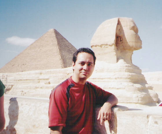 Dave travels to Pyramids, Giza, Egypt