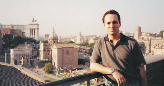 Dave travels to Rome, Italy