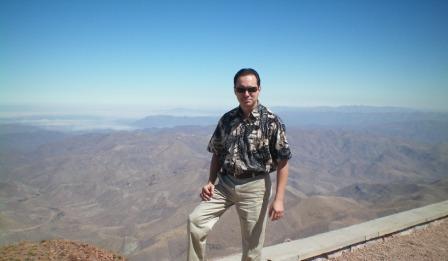 Dave travels to Andes Mountains, Chile
